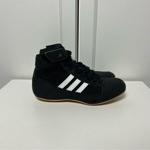 Adidas hvc 2 Black white Wrestling Shoes
